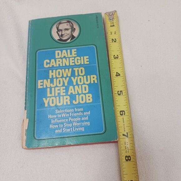 Dale Carnegie How To Enjoy Your Life And Your Job VINTGE 4th EDITION Pocket - Picture 7 of 10